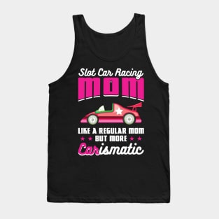 Slot Car Racing Mom Tank Top